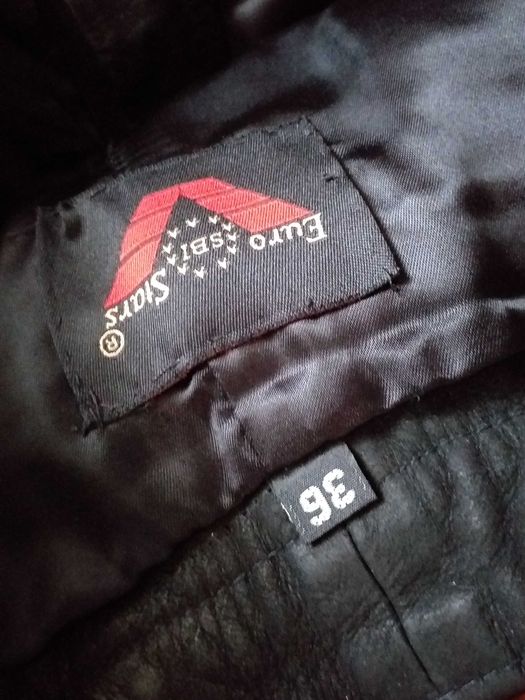 Pantaloni moto Eurostar piele naturala ,Marime 36/motociclist