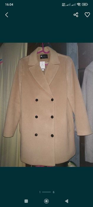 Пальто женское, новое