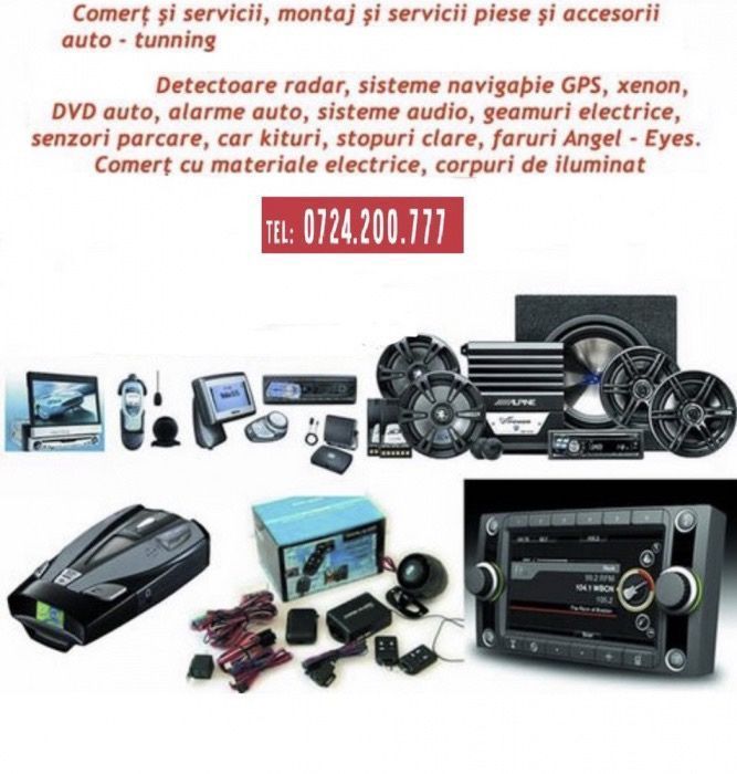 boxe auto subwofer autocablaje statie amplificare Senzori de parcare