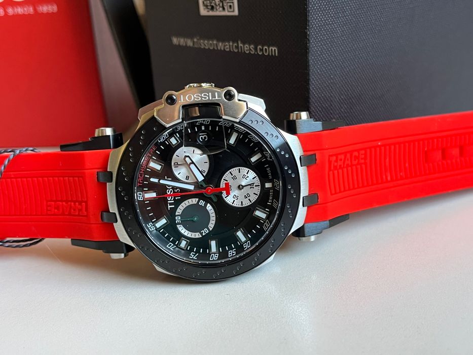 Ceas Tissot T Race Quartz Chronograph Black & Red T-Sport