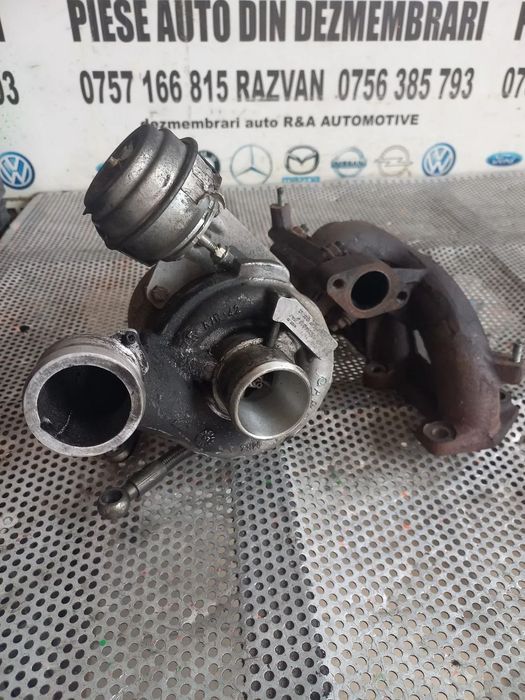 Turbo Turbina Fiat Doblo Multipla Stilo Bravo Alfa Romeo 147 1.9 Jtd Cod  - Dezmembrari Arad