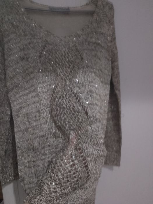 Bluza dama cu striatii aurii ml