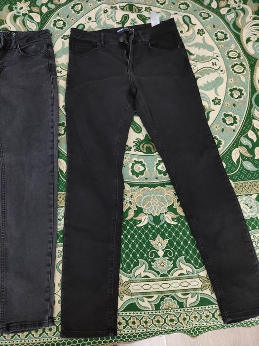 Джинсы мужские чёрные