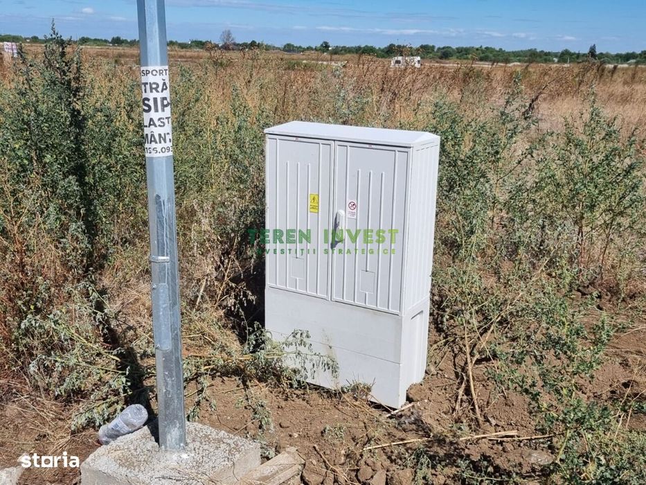 DN4 Popești -Frumușani -  Vânzare teren 500 mp