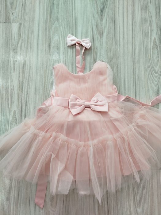 Рокличка в розова 18-24 месеца