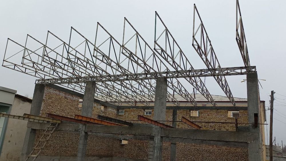 Темирдан Навес куриш, том йопиш хизмати Узбекистан буйлаб