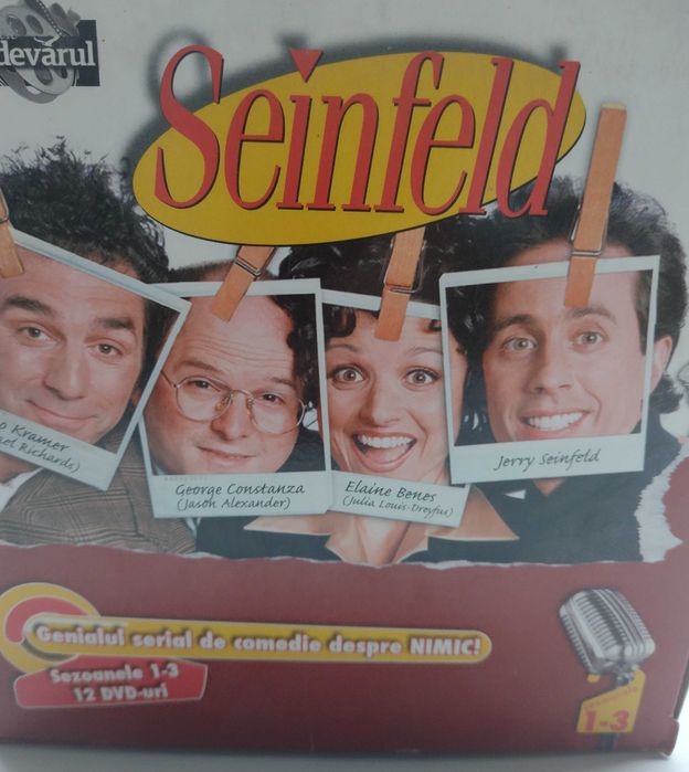 Seinfeld 12 DVD colectia Adevarul sezonele 1 – 3