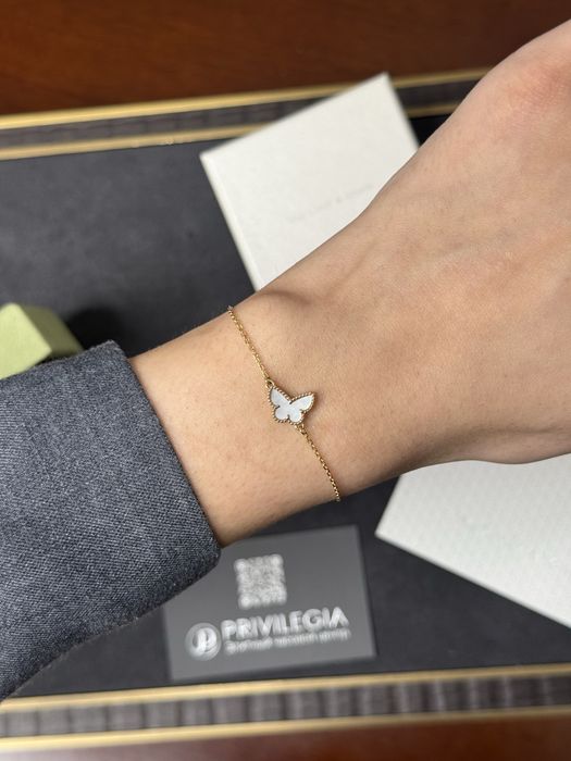 NEW подвеска Van Cleef & Arpels sweet butterflies