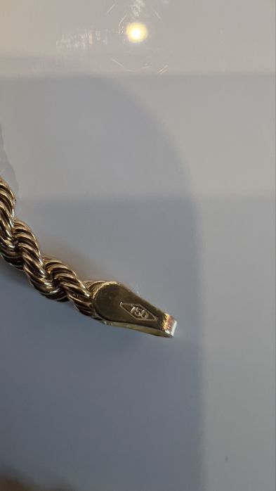 Lanț aur galben 18k nou. Greutate:5,9g, Lungime:65cm, Grosime:2.50mm