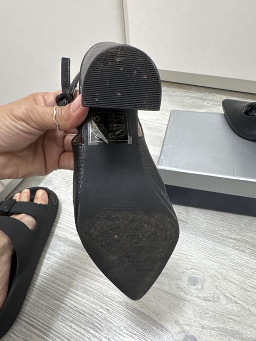 Pantofi Benvenuti eleganți, mărimea 36, toc gros, foarte comozi