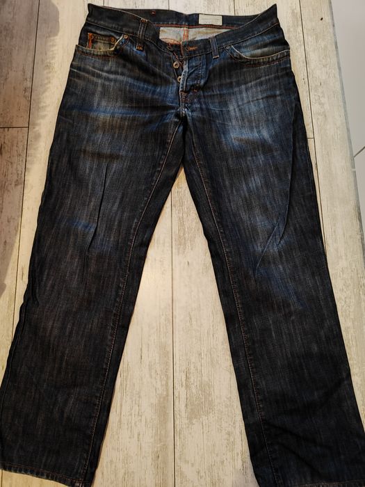 Дънки BOSS тъмно сини