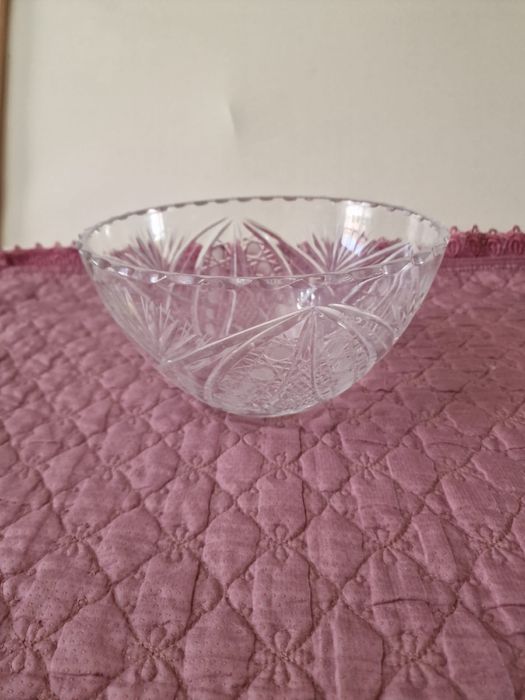 Ваза хрустальная