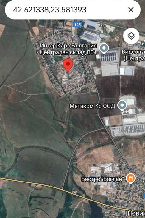 Продава се Парцел в с. Гара Елин Пелин, Област София-област - 510 кв.м за 187 €/кв.м - Снимка #1