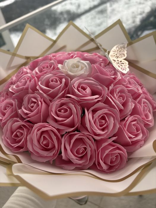 Buchet de trandafiri de sapun