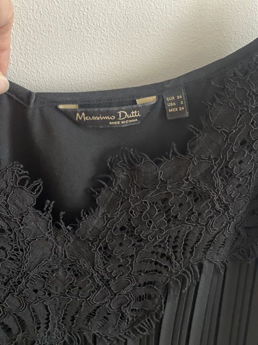 Топ на бретельках Massimo Dutti