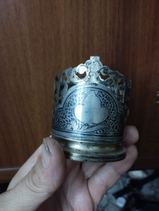 Серебряные подстаканники