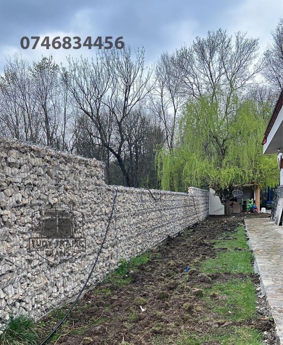 PIATRA alba sparta din calcar pentru garduri, alei si decoratiuni