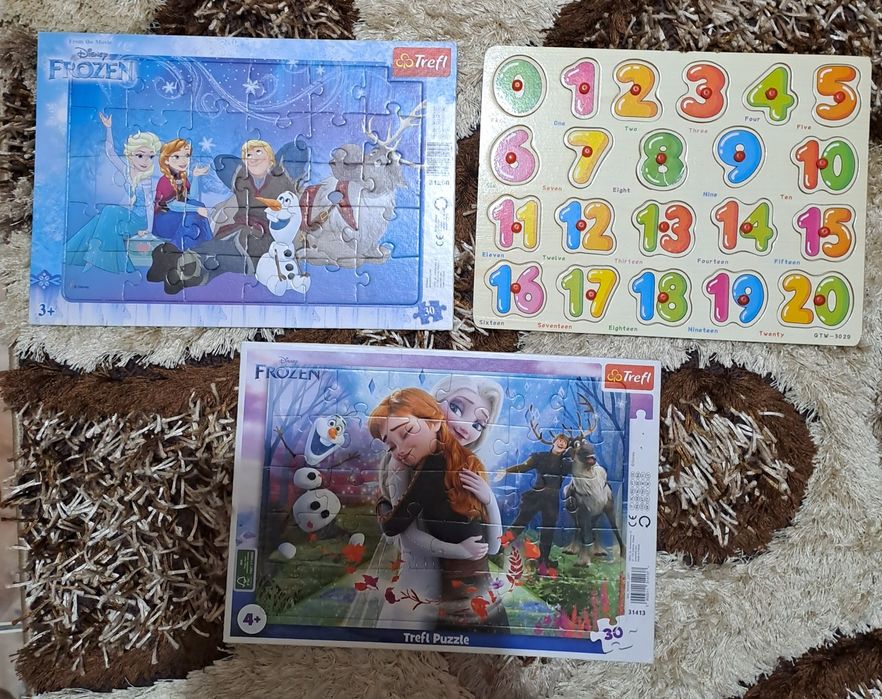 Puzzle Jucării copii