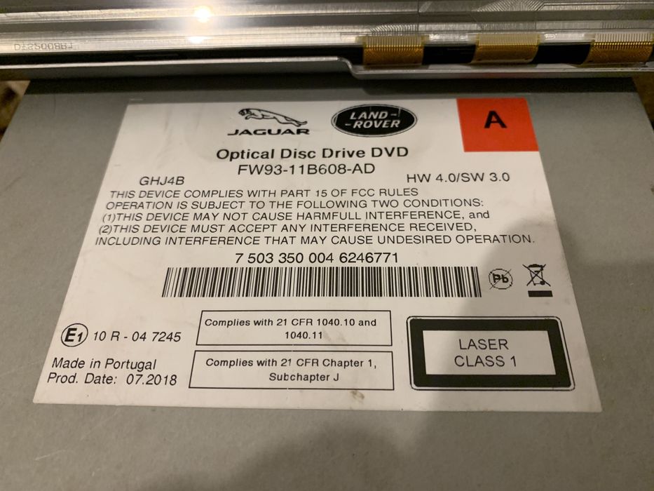 Navigatie Range Rover Evoque, Sport / Jaguar F Pace, E Pace