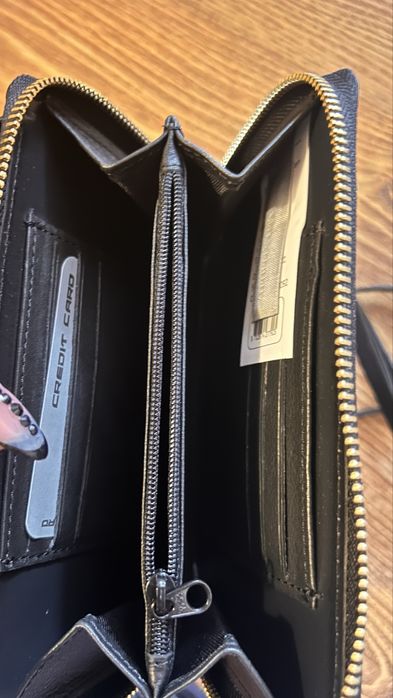 Естествена кожа портфейл