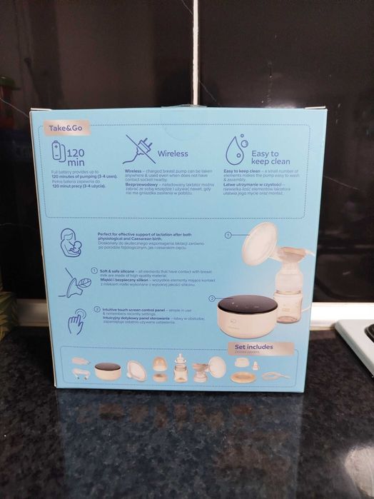 Ел.помпа за кърма Canpol Babies TAKE&GO с гаранция 2027г.