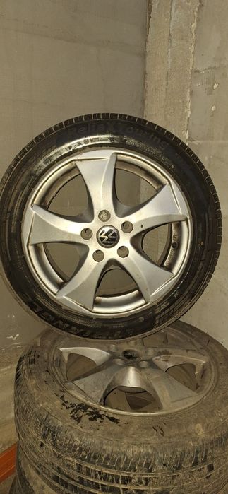 Vand  Jante din gama   VAG  5x112 cu  anvelope 205/55/16'