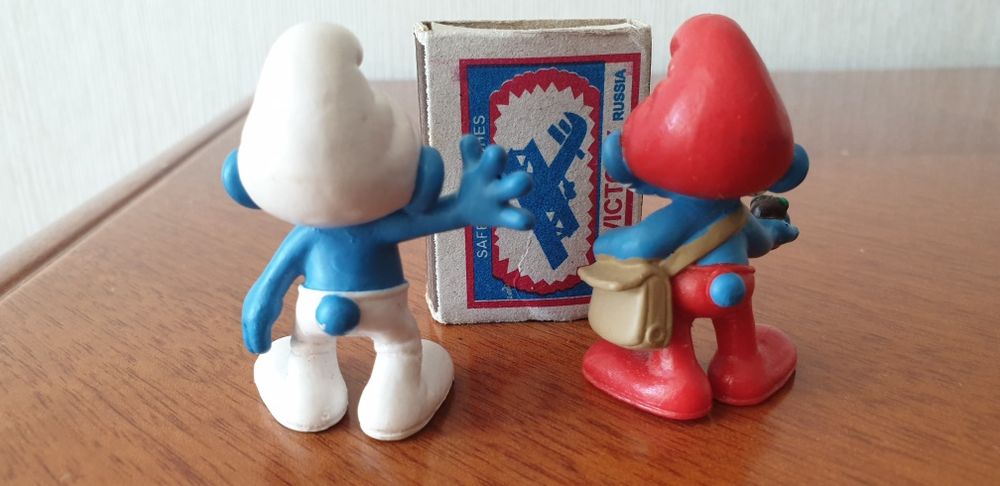 Смурфики, фигурки