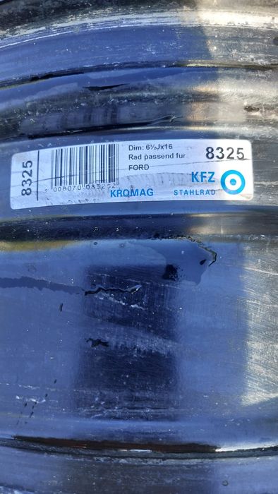 Jante tabla 16 inch Ford 5x108 - 6.5J x 16 ET50
