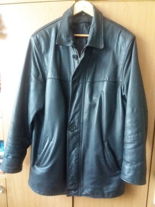 Мъжко сако и 2 бр. якета - естествена кожа