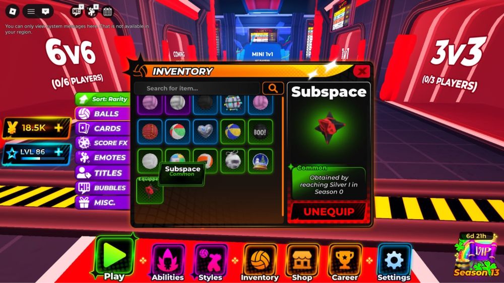 Аккаунт volleyball legends