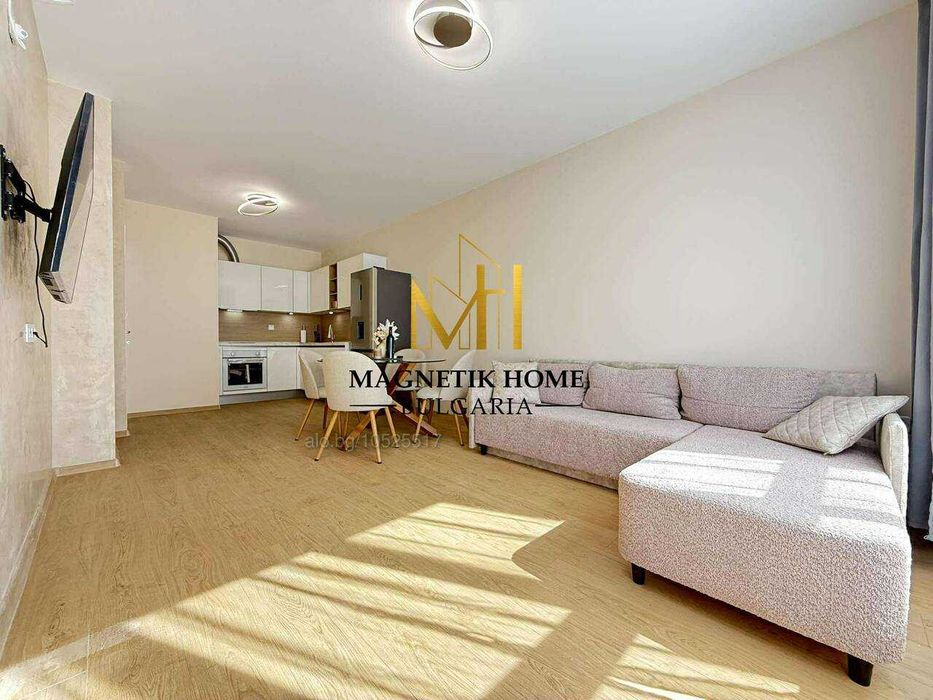 Нов двустаен апартамент с ПАРКОМЯСТО в к-с ”Смокините” в ж.к. Хоризонт