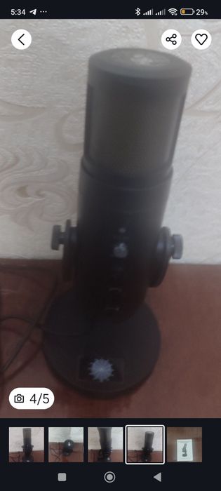 Микрафон студийной.