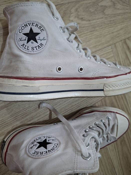 Converse оригинал 37,5-38,5 ,кеды белые