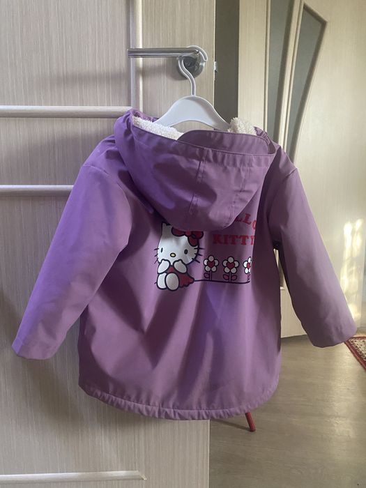 Куртка теплая SELA HELLO KITTY 98