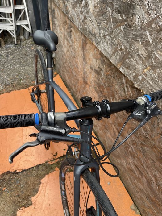 Bicicleta intuitive 13 frane pe disc hidraulice roti 28” cadru aluminiu