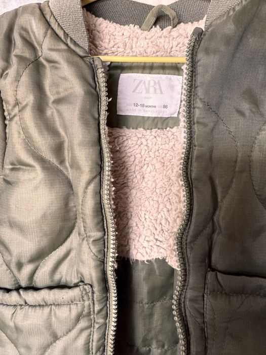 Анорак Есенно-Зимно Двойно Яке Zara Kids 12-18 месеца