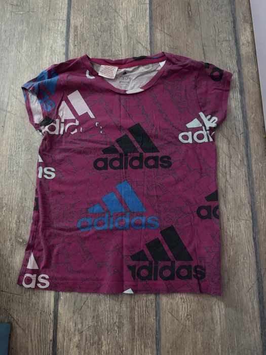Adidas  розова тениска