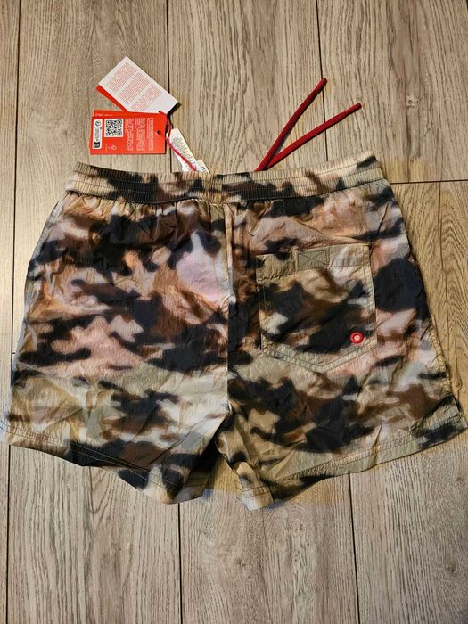 Sort plaja piscina Diesel Nico Camouflage