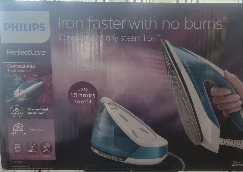 Център за гладене PHILIPS GC7920/20 2400 W, 6.5 bar, 1500.0 ml