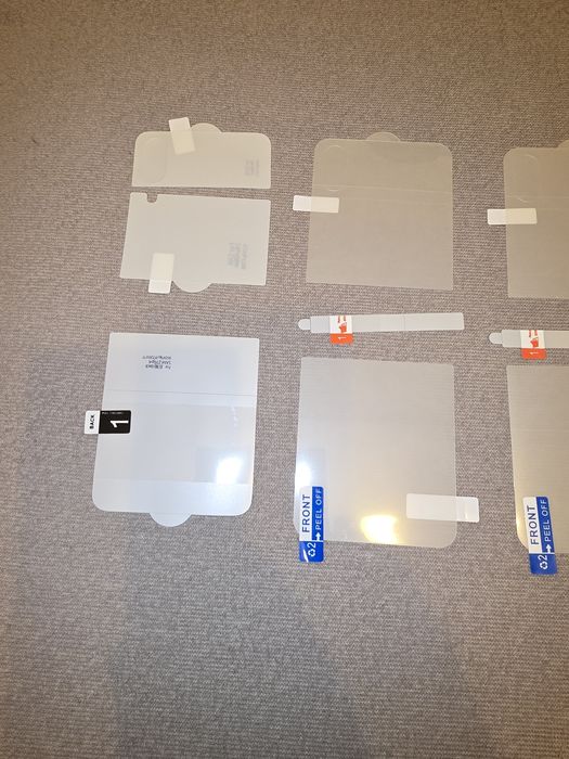 Folie silicon Z Flip 4, 5 și 6 față, spate și lateral