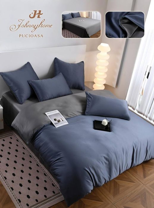 Lenjerie din mătase satinata 6 piese