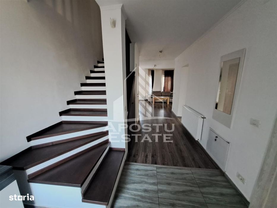 Duplex cu 4 camere,3 bai mobilat si utilat,Dumbravita