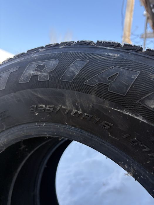 Шины 225/70/16 для кроссовера.