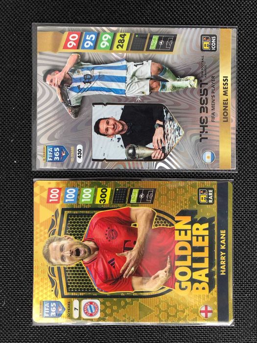 FIFA 365 Adrenalyn - Messi 430 + Harry Kane (Golden baller 7)