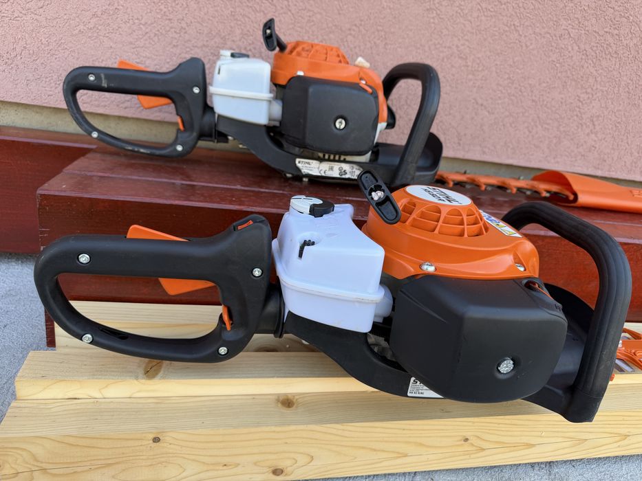 Stihl foarfeca de tuns gard viu pe benzina