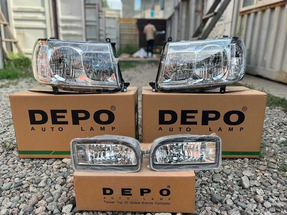 Фара Капот Крыло Бампер Радиатор Усилитель Телевизор Крузак 100 Тойота