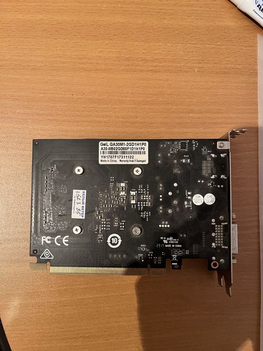 Видео карта geforce gt 1030