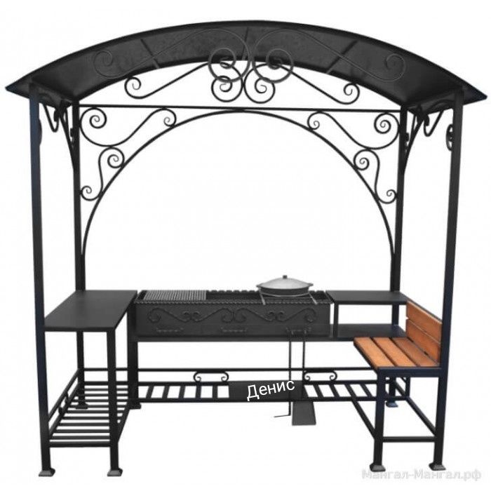 Мангал беседка решетки навес барбекю гриль шашлычница ворота перила
