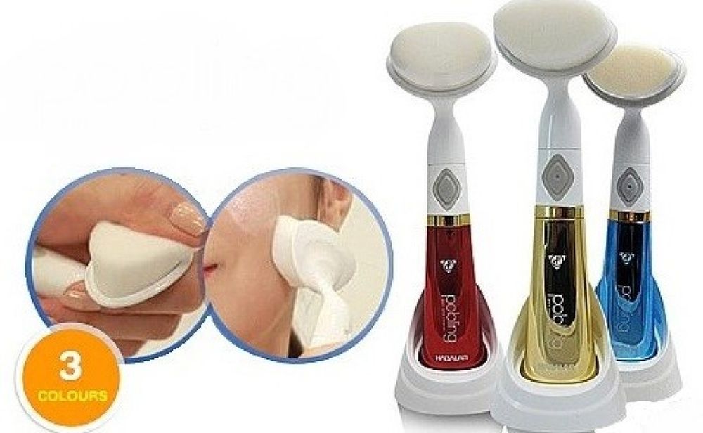 Уред за почистване на грим и озаряване на лицето PoBling