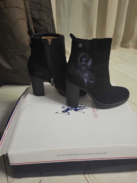 POLO U.S. боти тъмно сини 37 номер